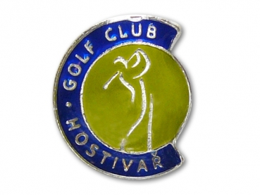 Smaltovaný odznak Golf club