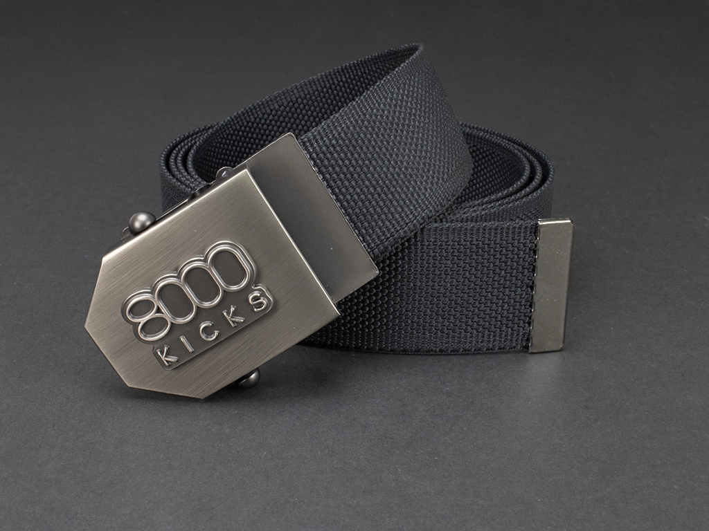 8000Kicks - Textilní opasek 40 mm (přezka zkosená)