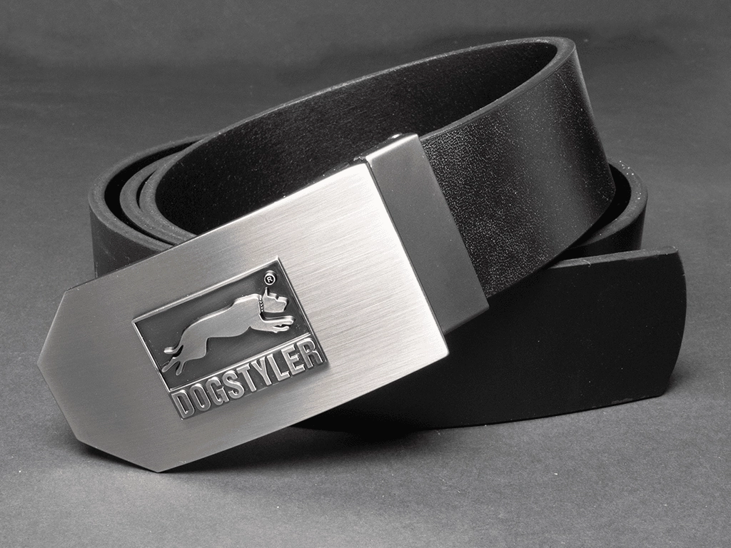 Dogstyler - Kožený opasek 40 mm (přezka zkosená)