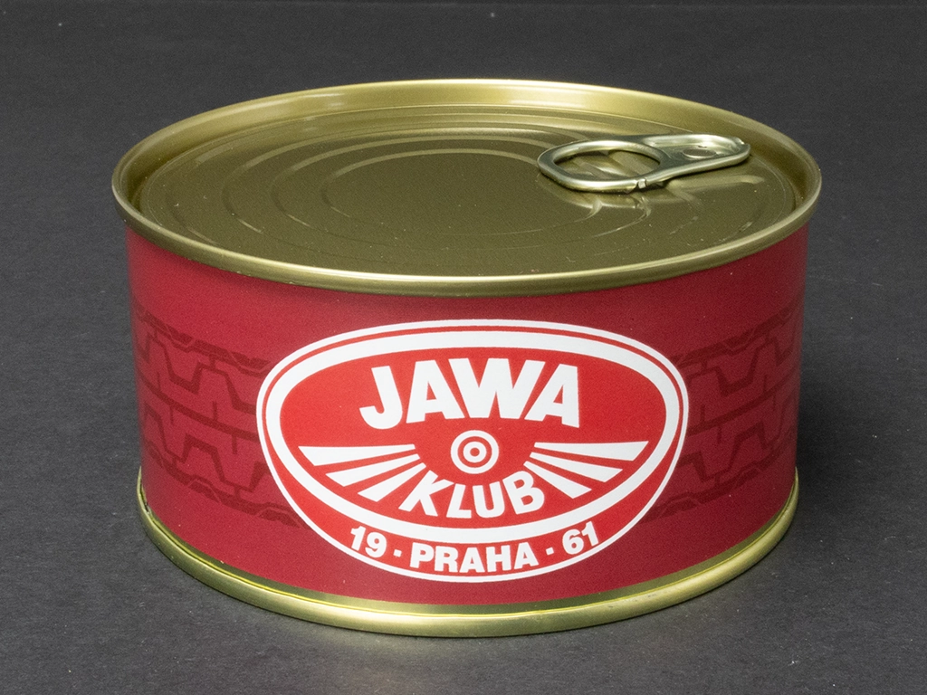 JAWA klub Praha - Textilní opasek 40 mm (přezka zkosená) - Dárkové balení
