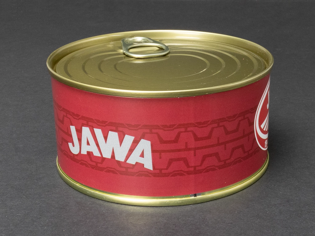JAWA klub Praha - Textilní opasek 40 mm (přezka zkosená) - Dárkové balení