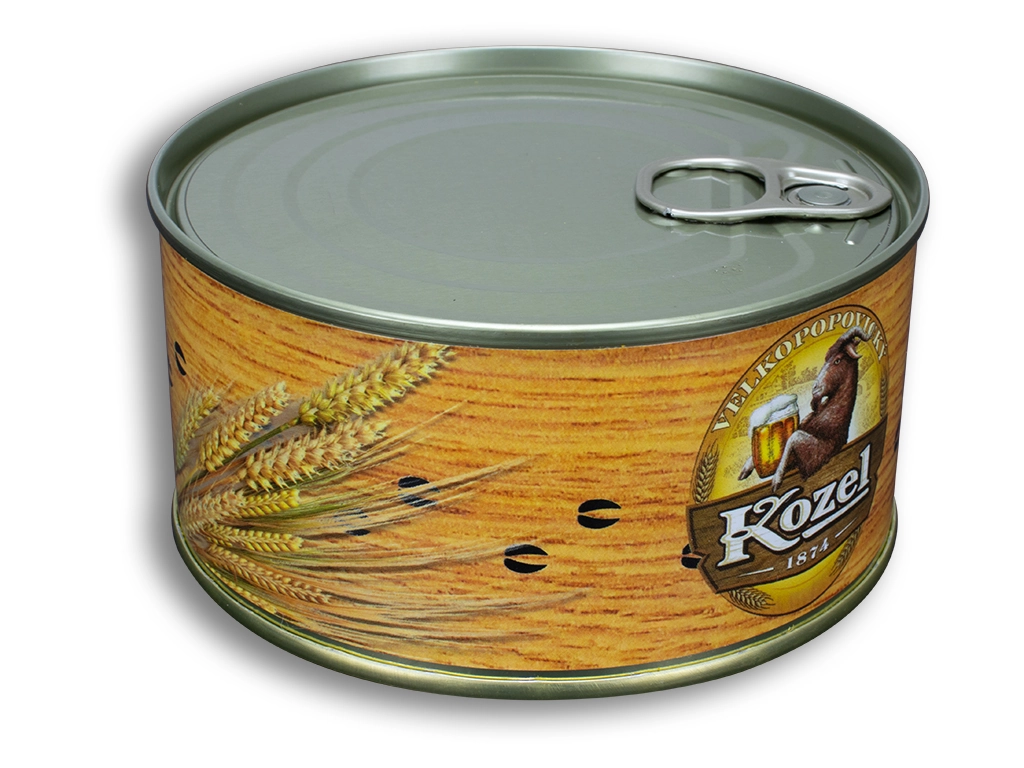 Velkopopovický Kozel - Textilní opasek 40 mm (přezka zkosená) - Dárkové balení