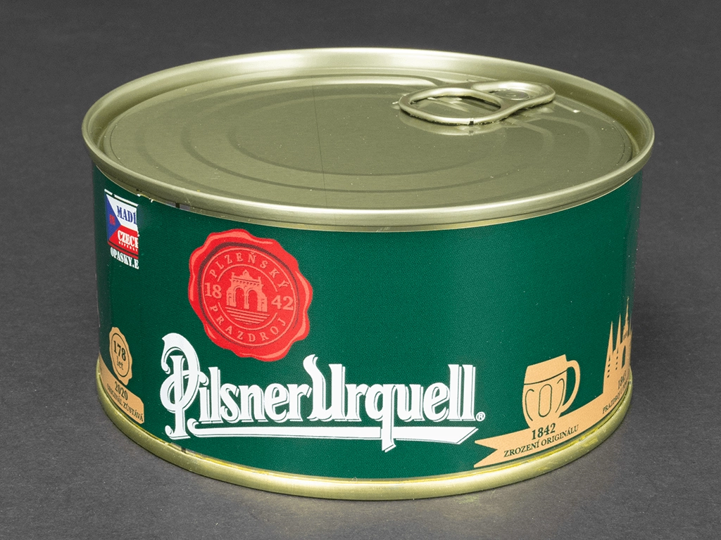 Pilsner Urquell - Textilní opasek 40 mm (přezka zkosená) - Dárkové balení