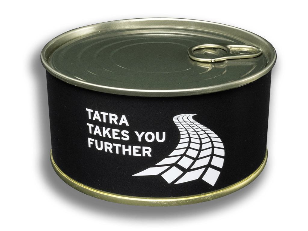 Tatra Trucks - Textilní opasek 40 mm (přezka zkosená) - Dárkové balení
