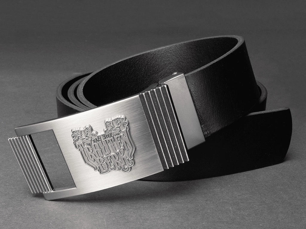 Trautenberk - Kožený opasek 40 mm (přezka s vruby)