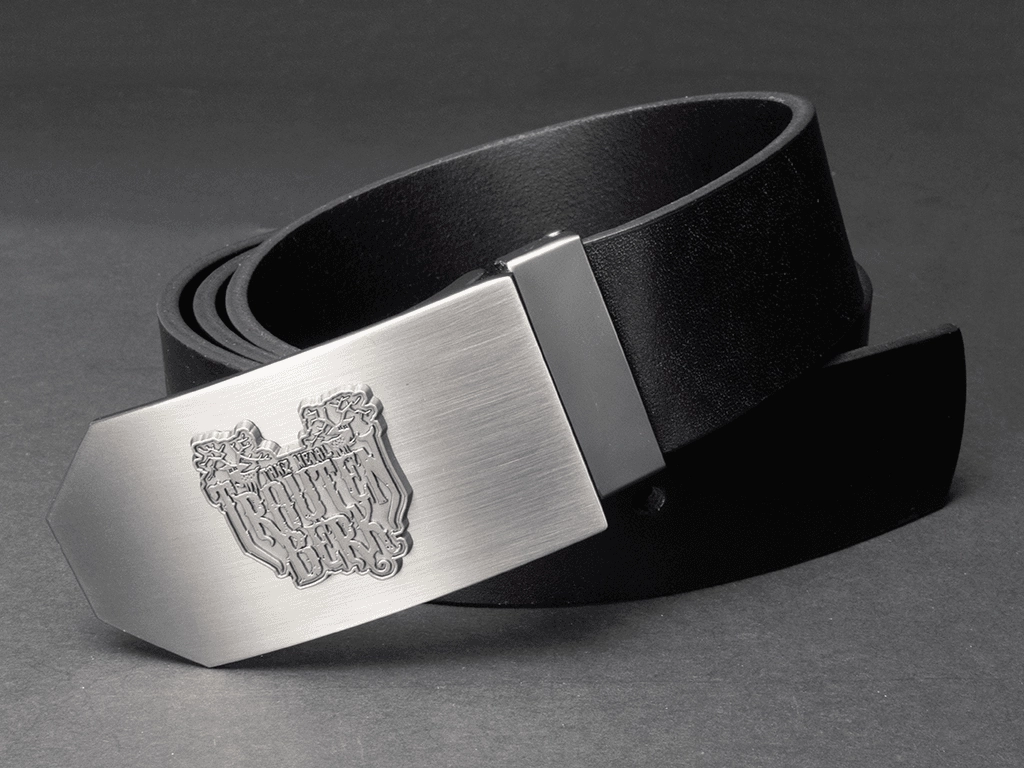 Trautenberk - Kožený opasek 40 mm (přezka zkosená)